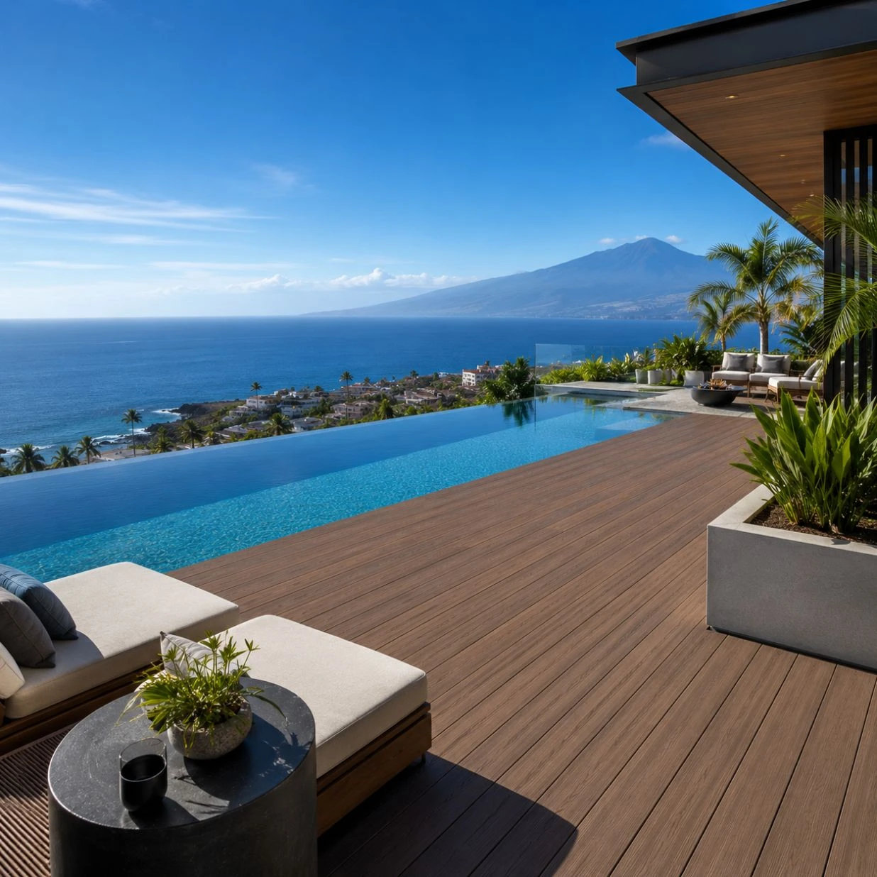 terraza como extensión del salón