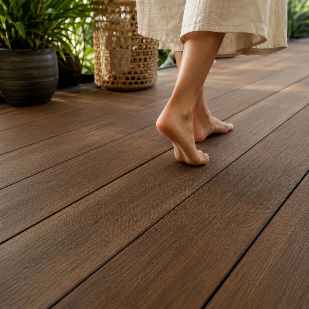 terraza como extensión del salón